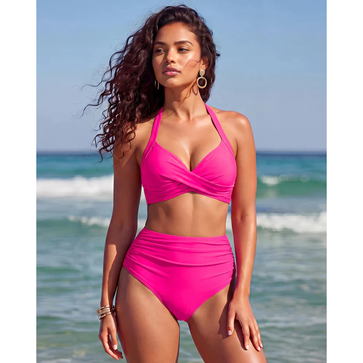 Sabine | Bikini 2 w 1 z wysokim stanem i kontrolą brzucha