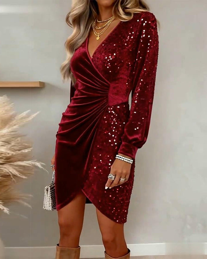 BRIAR | Luminous Midi Dress with Heart-Shaped Neckline