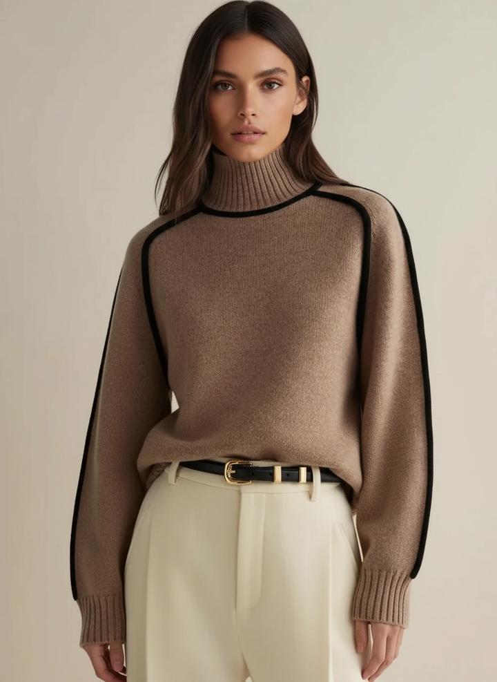 Zofia™ | Sweter z Golfem Essential