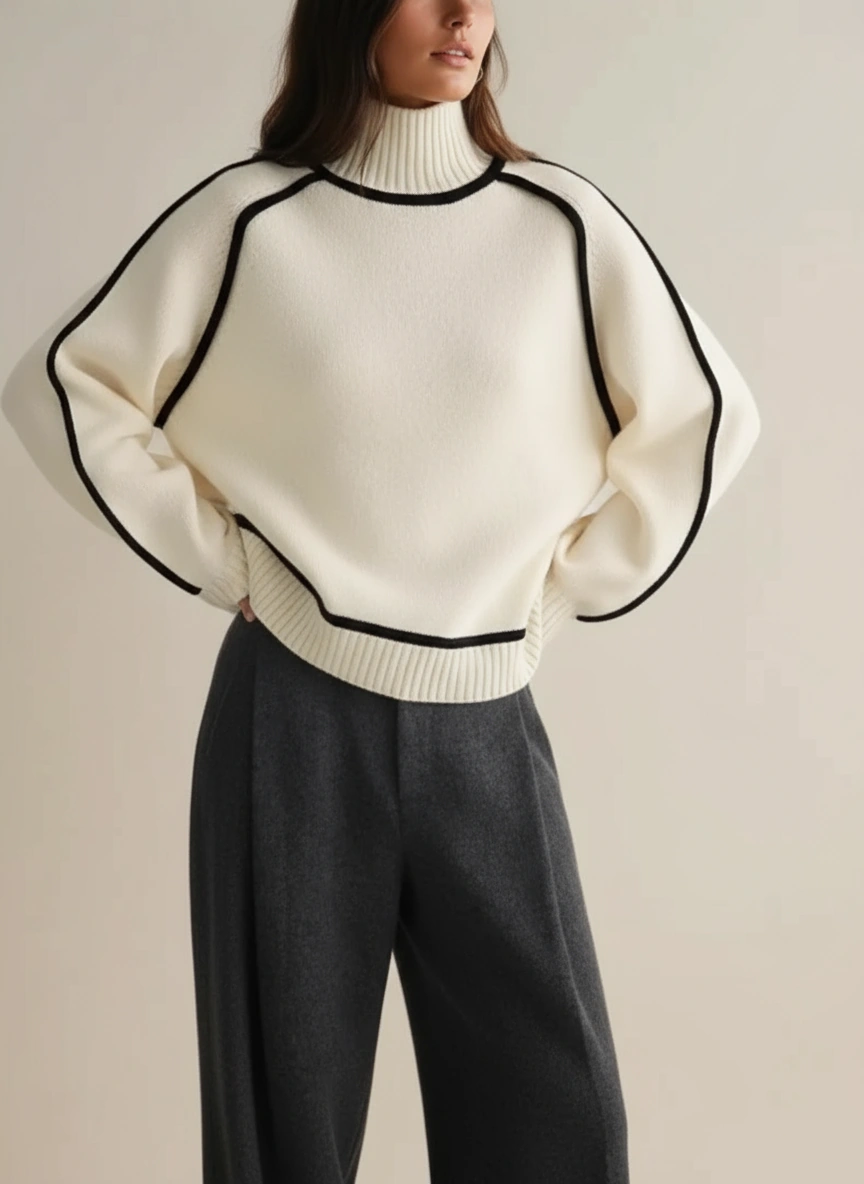 Zofia™ | Sweter z Golfem Essential