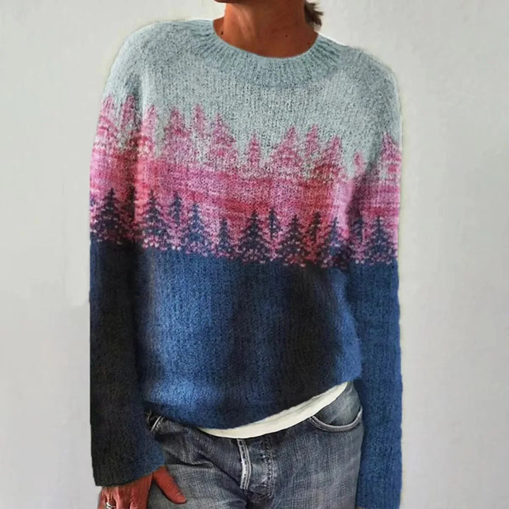 SOLÈNE™ | Sweter Skandynawski
